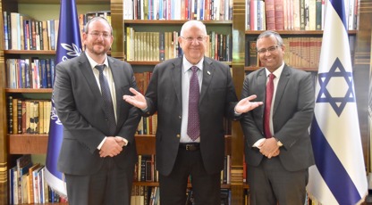 ביקור מנכ"ל בית הנשיא במרכז האקדמי לב