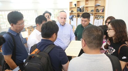 Chinese Delegation visits JCT